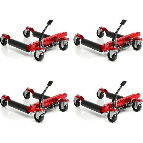 Juego de 2 Pares (4 Piezas) de portacoches hidraulicos para Mover Coches en parado, 2720Kg (1/5)