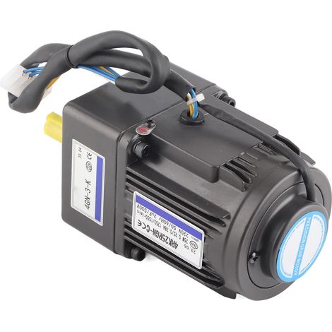 25W AC220V reversibler Motor, einstellbare Drehzahl 415 U/min, Übersetzungsverhältnis 1:3, hochfeste Legierung, geräuscharm, hitzebeständig. (1/5)