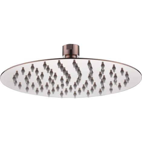 Rociador redondo extra grande acero inox gun cromo