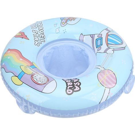 70 cm aufblasbarer Babyschwimmring aus umweltfreundlichem PVC mit Kindersitz (1/5)