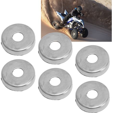Douze caches-poussière pour bras de suspension sont vendus pour le Yamaha Banshee YFZ450 (référence : cache XP15). (1/5)