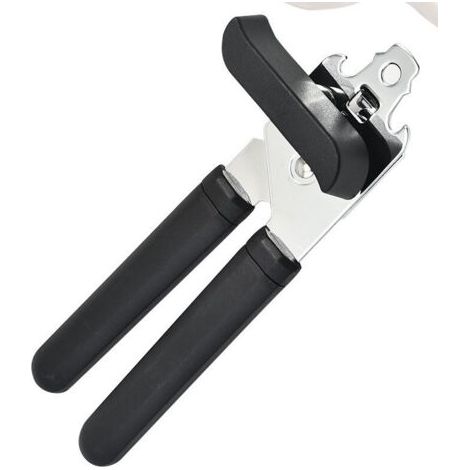 LaBlanc - Apriscatole manuale, apriscatole con impugnatura antiscivolo e pomello girevole ergonomico, per anziani, campeggio, cuochi (1/5)