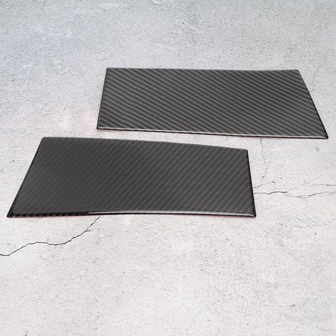 2 Stück B-Säulen-Zierleisten aus Kohlefaser, Außenverkleidung, passend für Nissan 350Z Coupé 2003–2009 (1/5)