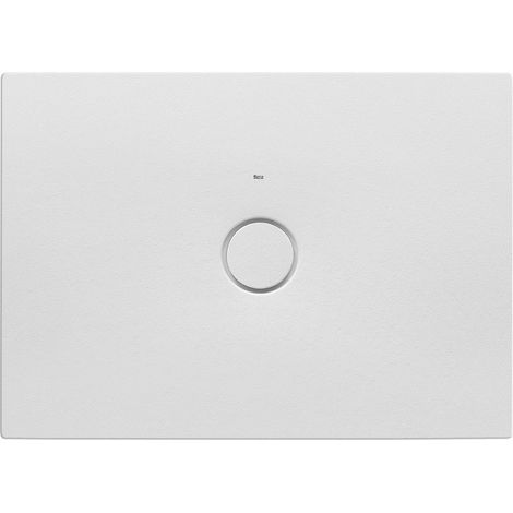 Roca – Receveur de douche extra-plat en SENCERAMIC® blanc – Dimensions 1000x700 mm – Antidérapant intégré – Installation encastrée ou en niche (1/2)