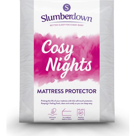 Slumberdown Cosy Nights Mattress Protector, Single