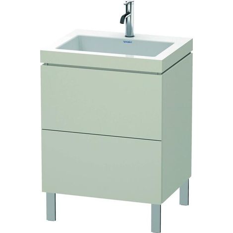 Duravit L-Cube c-bonded Set stehend, 2 Schubkästen, ohne (1/5)