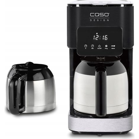 Cafetera de goteo térmica Caso DUO con 2 termos, sabor y estilo de café 1845 (1/5)