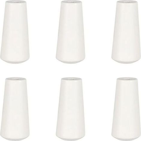 Lot de 12 pendentifs en bois, boutons de rideau de fenêtre, boutons blancs, mini stores, accessoires, pendentif en bois, poignées en bois, boutons en corde blanche (1/5)