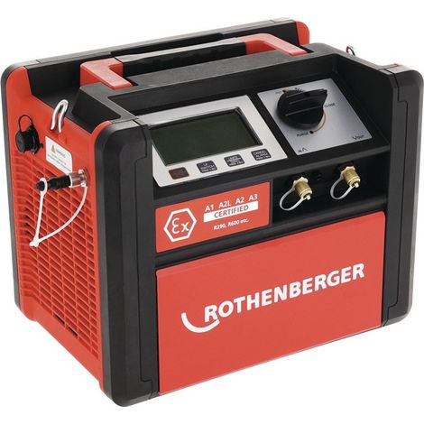 Appareil d'extraction de réfrigérant ROREC PRO A3 12kg 220-240V ROTHENBERGER