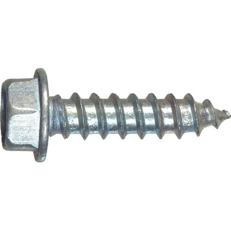 2678 5/16 x 2,5 cm Hex Rondelle Tête Vis tôle, 20-pack