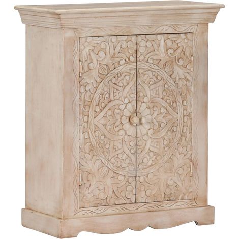 Espejo decorativo rectangular teca 120x60 cm vidaXL (1/5)