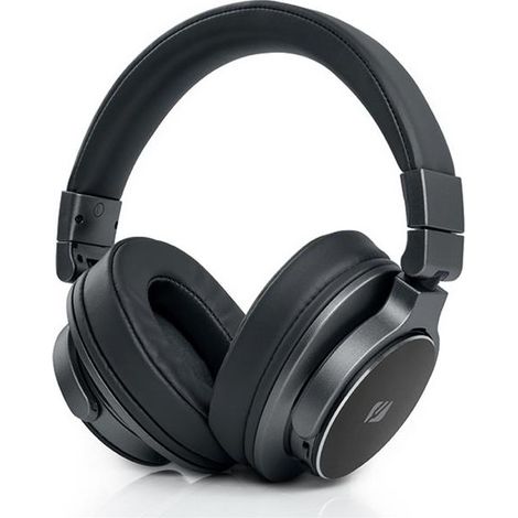 Auriculares Bluetooth / con cable - Autonomía 40 H - Manos libres - Diadema ajustable - Negro - Muse (1/5)