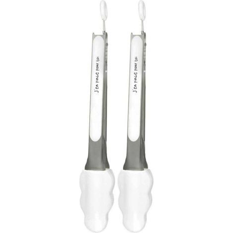 Pince de cuisine en silicone coloré (Lot de 2)