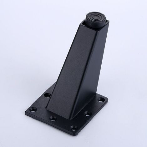 Pieds de meubles triangulaires en alliage d'aluminium, pieds réglables avec vis pour canapé, table, meuble TV, lot de 4 (1/5)