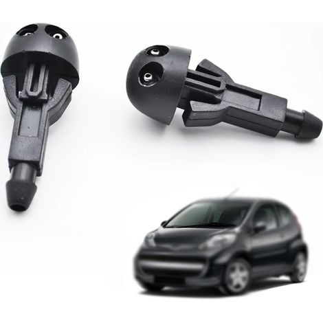 2 pieces Ugello Tergicristalli, Ugello Lavavetro, for 107/Citroen C1/Toyota AYGO B1, for 107/for Citroen C1/for Toyota AYGO B1 (1/5)