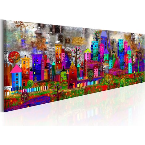 Quadro - Fantasy City - 135x45 (1/4)