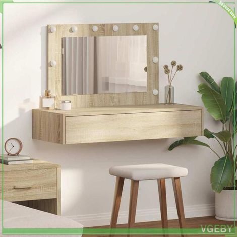 ABI Table de Toilette Marron 100 x 40 x 70 cm Bois d'ingénierie 7291712303081 (1/5)