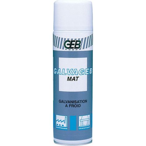 Galvanizado en Frío Galvageb Mate Aerosol 650/500ml - Geb