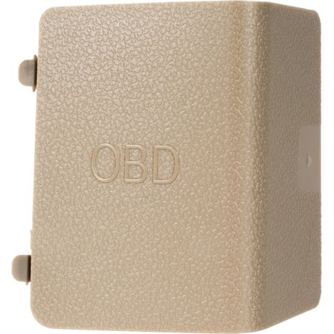 Cache-prise OBD beige pour BMW Série 3 E90 E91 E92 E93 (2004-2013) (1/2)