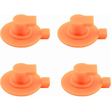 Bouton de verrouillage compatible avec OS 140 (arroseur escamotable) – Lot de 4, remplacement réf. 8220-29 / 8223-20 / 1559-29 – Design plat anti-activation accidentelle (1/4)