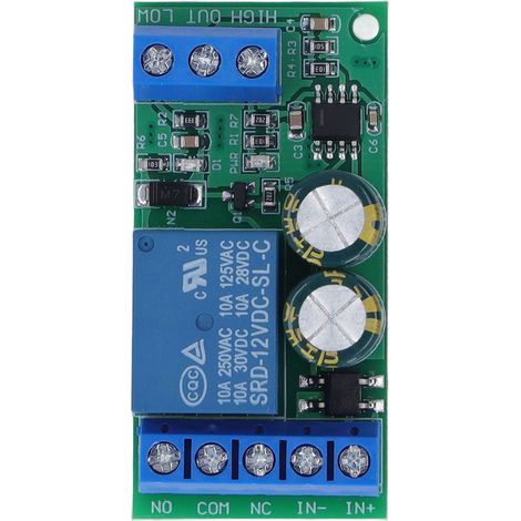 Water level controller relay, liquid sensor module, automatic control board, DC12-15V AC9-12V (1/5)