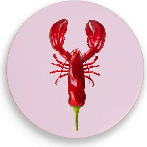 SOTTOPENTOLA IN CERAMICA Ø18CM ARAGOSTA