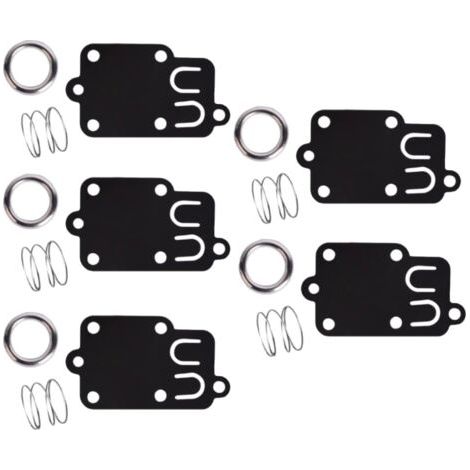 LaBlanc - Kit de 5 juntas de diafragma de carburador para motores Briggs & Stratton de 2 a 5 HP (270026, 272538, 272538S, 272637, 4157, 4168, 5021, 5021K, 690766, 221377)