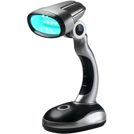 120 lumens COB cordless accent lamp - Ultra powerful and 180° tilt - Portable or standing - Ideal for office, DIY, camping (1/4)