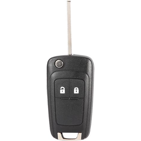 Étui de télécommande pliable 2 boutons pour clé de voiture Opel Vauxhall Astra, coque de remplacement robuste (1/5)