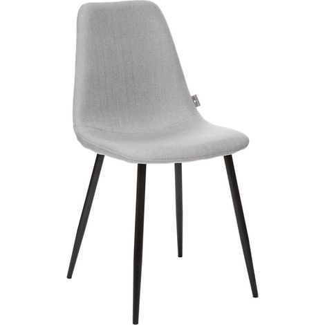 Lot de 2 chaises style scandinave Tyka Atmosphera - Gris - Gris - (1/3)