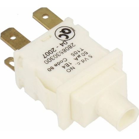 INTERRUTTORE PULSANTE ACCENSIONE PUSH PER LAVATRICE BEKO 2808530300