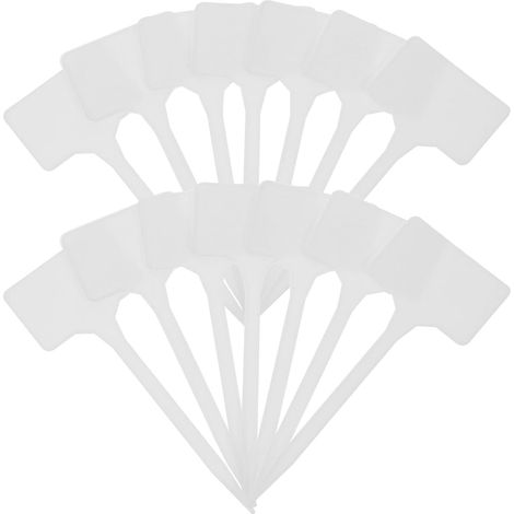 50 étiquettes en plastique pour plantes de jardin (1/5)