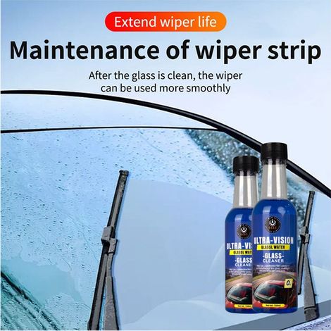 Autoglas-Ölfilmentferner, Scheibenreiniger, Scheibenwaschflüssigkeitsreiniger, Ölfilmentferner, Autozubehör – Scheibenwaschflüssigkeit 150 ml -- DE (1/4)