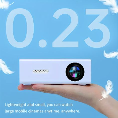 Filiyano – projecteur – Mini projecteur, projecteur de cinéma portable, projecteur pour maison connectée, projecteur élégant compatible iOS, Android (1/5)