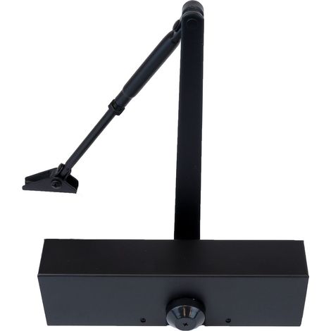 Poignées de porte en aluminium noir - par pièce (jusqu'à 120 kg)