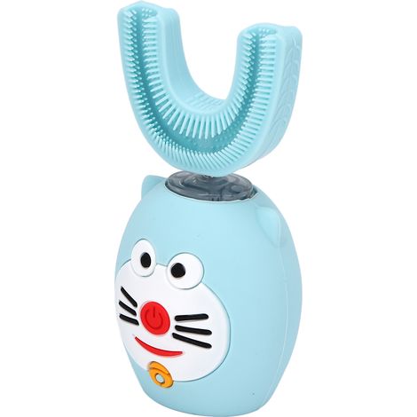Brosse à dents électrique en forme de U, intelligente, ultrasonique, automatique, USB, pour le soin bucco-dentaire des enfants. (1/5)