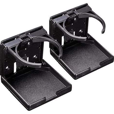 Pack Cup Holders, Foldable Adjustable Cup Holders, Fit Most Sizes of Cups, Bottles, Jars, Drink Holders for Cars, Trucks, RVs, Vans