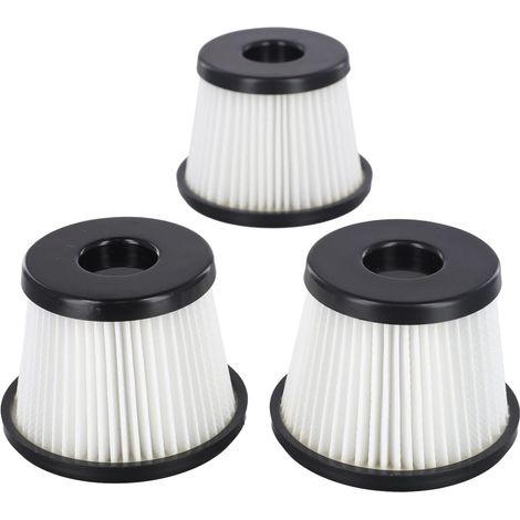 CCYKXA  Home Dusting Cleaning Vacuum Cleaner Filter Filters Lot de 3 filtres à vide