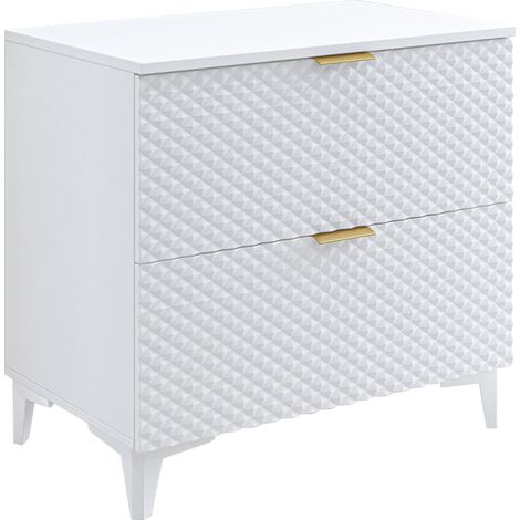 Mueble bajo lavabo 80 cm con patas Cléa Blanco (1/5)
