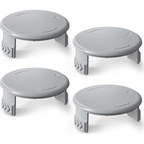 4 Pièce Couvercle de Bobine Compatible avec Ryobi Coupe Bordures, AC14HCA Capuchon de Bobine, Tondeuse Capuchon de Bobine Ressorts pour Ryobi Debroussailleuse (1/5)