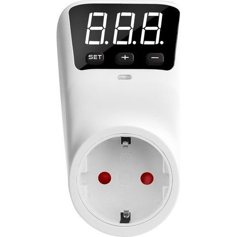 HLP02 – Digital automatic voltage protection socket, 230V, 16A, LCD screen, overvoltage, relay output (1/5)