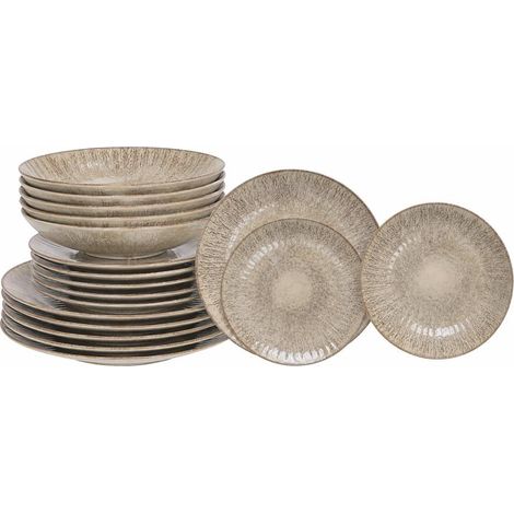 Table Passion - Service d'assiettes Akaris 18 pièces
