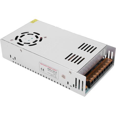 Alimentation à découpage DC24V 360W 15A pour bande LED, écran LED et imprimante 3D - Boîtier en alliage d'aluminium, modèle S-360-24, entrée AC110/220V±15% (1/5)