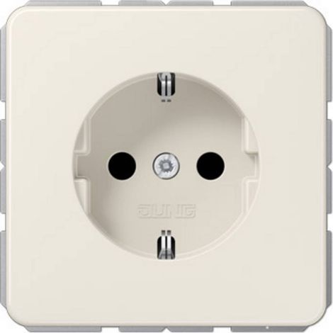Jung Prise SCHUKO®, 16 A 250 V , SAFETY+, thermoplastique, Série CD, blanc CD 1520 BFKI (1/2)