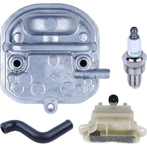 Adefol Couvercle de culasse avec tube de ventilation et séparateur d'huile pour moteur de tondeuse Honda GX35 Pièces de rechange 15721-Z0Z-000 12310-Z0Z-000 Accessoires (1/5)