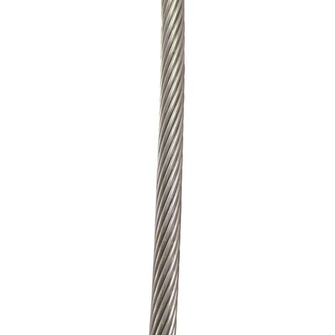 Cable monotoron 1x19 inox A4 (mètre) - diametrecable: 10