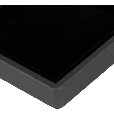LED-Schmuckständer für Anhänger, Halsketten, Geschenkboxen, Ringetuis, Verlobungs- und Hochzeitsaccessoires, schwarz (1/5)