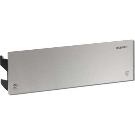 Geberit Fertigbauset zu Duschelement, Edelstahl gebürstet, verschraubt Sichtteil 242.992.FW.1