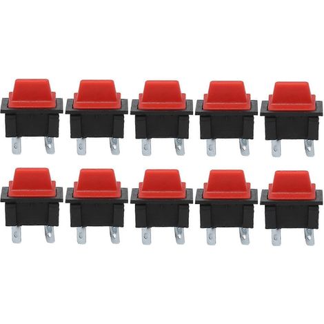 10Pcs Paddle Switch AC 125V 250V Antiflaming PA66 Material High Durability Stable Strong Load Capaci (1/4)