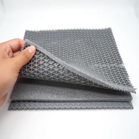 Tapis de fond pour terrarium gris 3 en 1 modèle 9